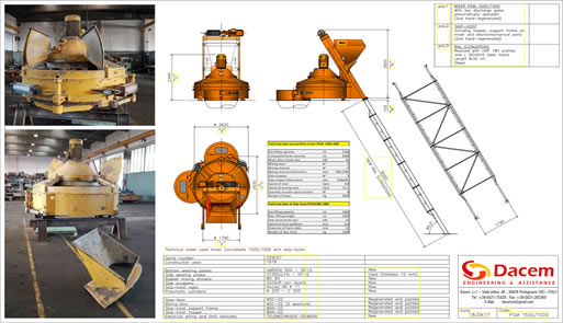 CONCRETELLE USED MIXER PGM 1500-1000